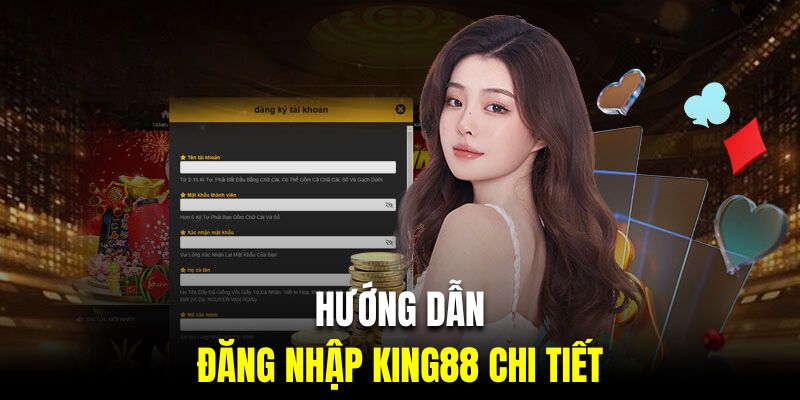 Quy trình để thao tác đăng nhập King88 chi tiết